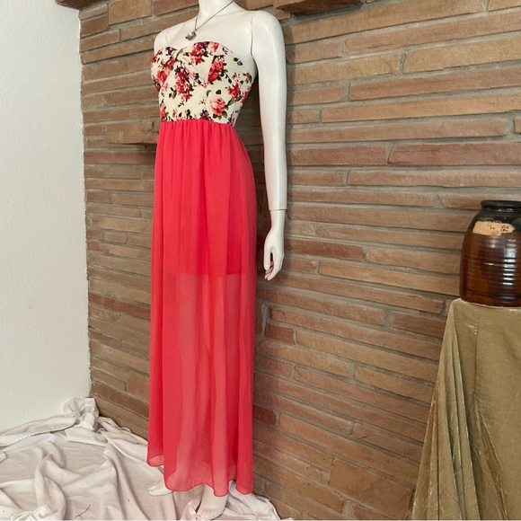 Papaya Dresses & Skirts - Papaya Strapless Maxi Dress Medium